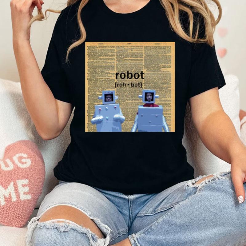 Flight Of The Robots Newspaper Shirts