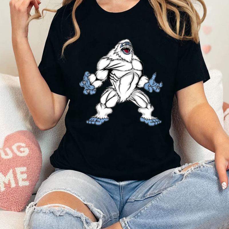 Funny Abominable Snowman Graphic Design Shirts