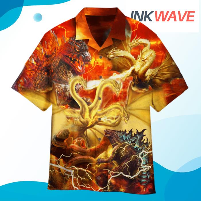 GodzillaAloha Hawaiian Shirt