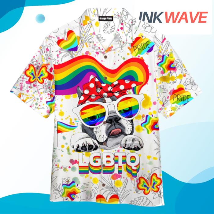 Happy Pride Month LGBTQ Hawaiian Shirt
