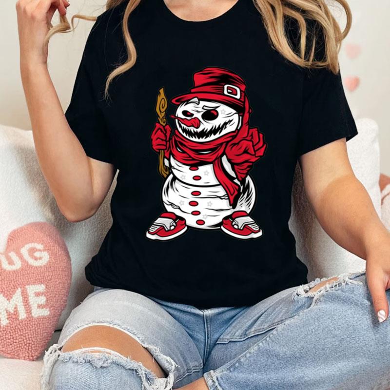 Horror Evil Snowman We Want You Shirts
