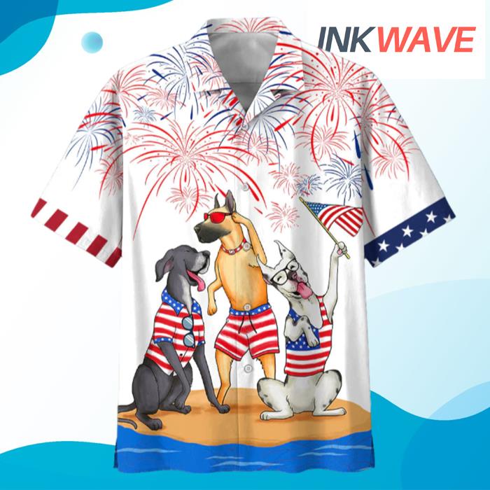 Independence Is Coming USA Patriotic Hawaiian Shirt