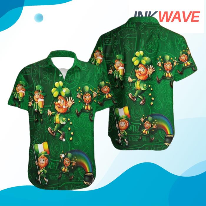 Irish Saint Patrick DayAloha For Summer Hawaiian Shirt