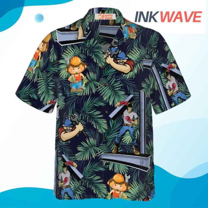 Ironworker Proud 5 Hawaiian Shirt