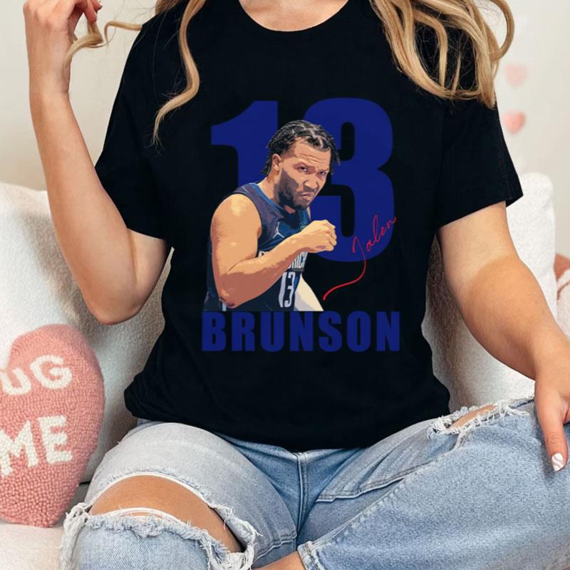 Jalen Brunson 13 American Basketball Shirts