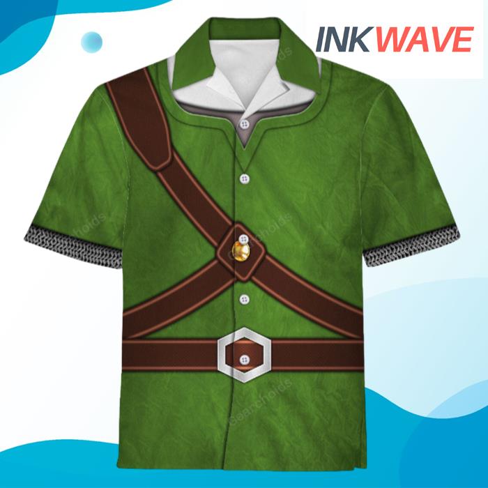 Knights Of Skyloft Green Hawaiian Shirt