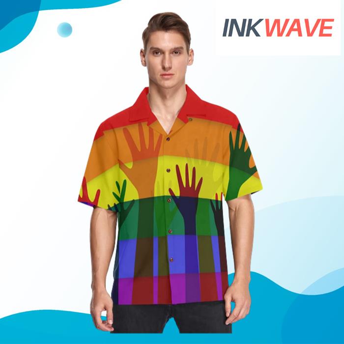 LGBT Rainbow Flag Pride Ally Hawaiian Shirt