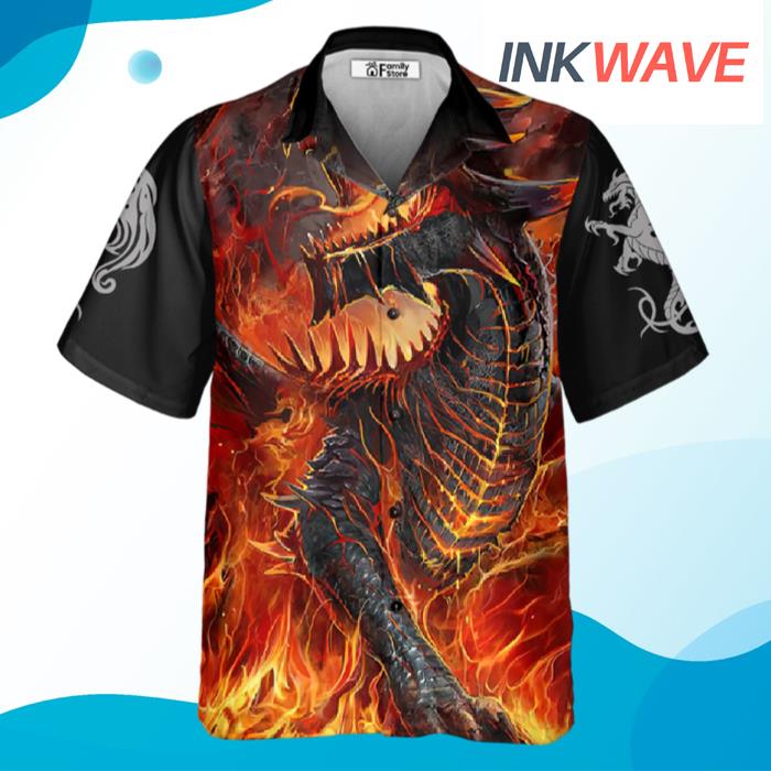Love Dragon Hawaiian Shirt