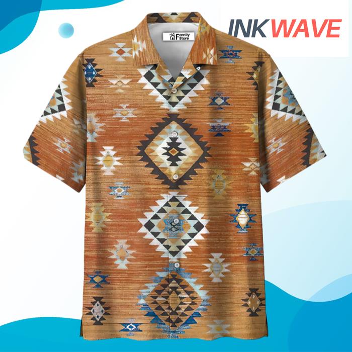Native Love Peace Pattern Cool Style Hawaiian Shirt