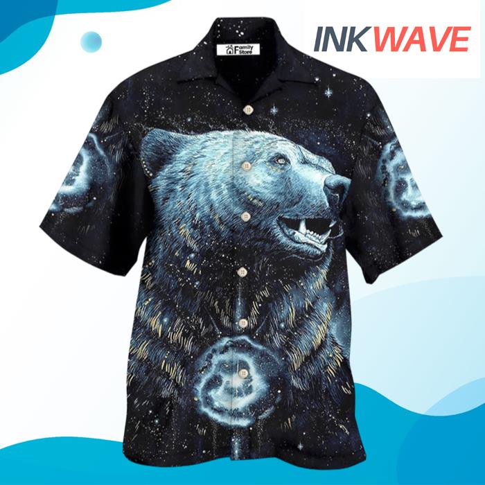 Native Style Love Peace Bear So Cool Hawaiian Shirt