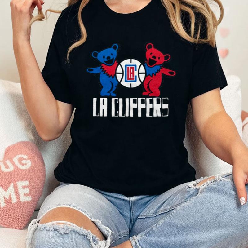 Nba Grateful Dead Bear La Clippers Shirts