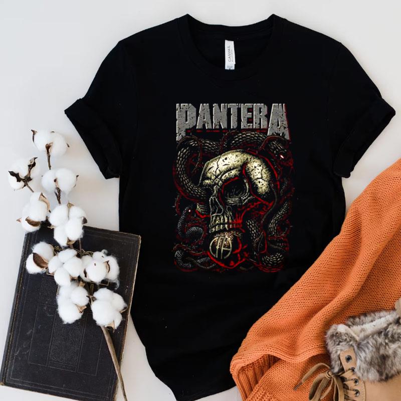 Pantera Dimebag Darrell Snakes Eye Socket Rock Shirts