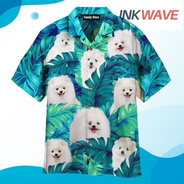 Pomeranian Custom Hawaiian Shirt