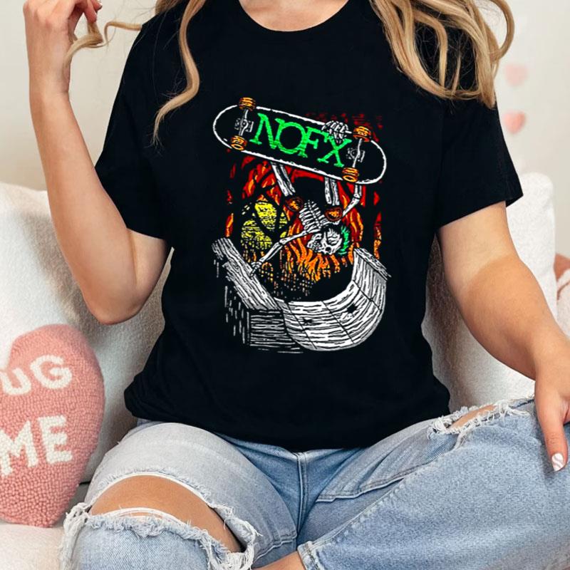 Skate Nofx Horror Design Music Shirts