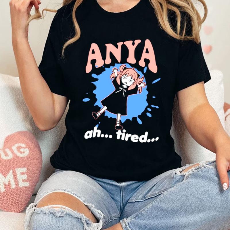 So Tired Anya Forger Spy X Family Shirts