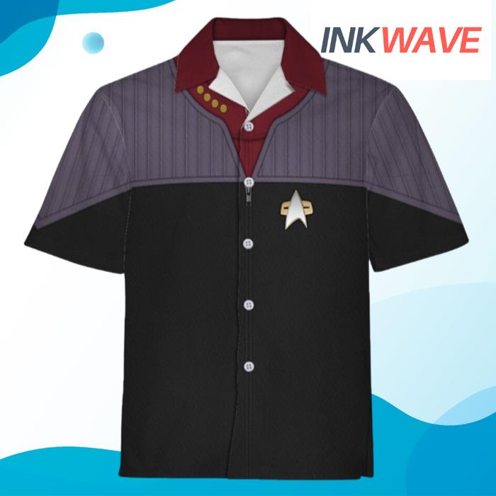 Star Trek Jeanluc Picard Cool Hawaiian Shirt