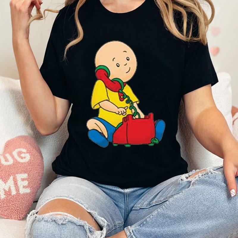 Telephone Caillou Call Friend Shirts