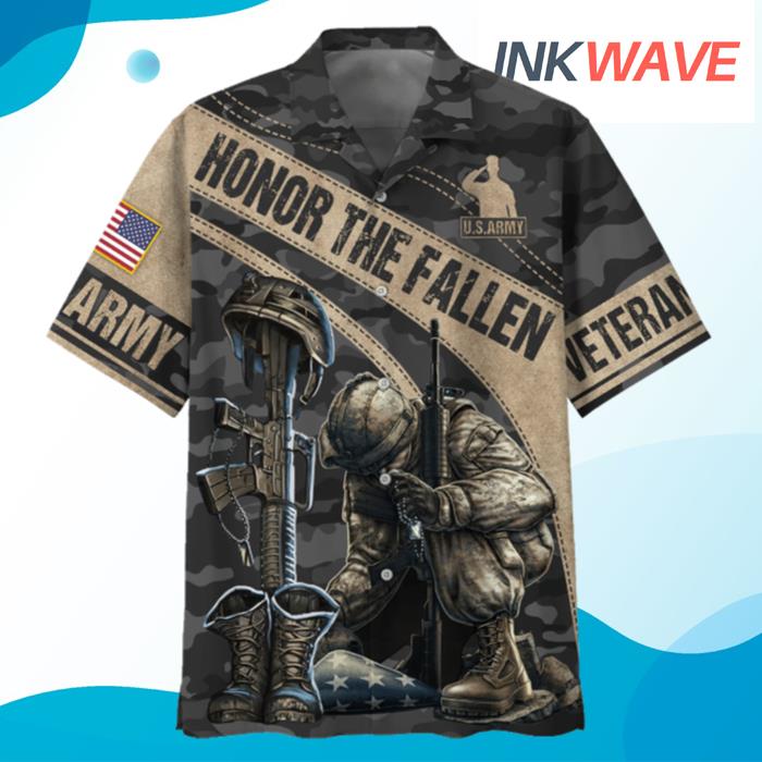 US.Army Honor The Fallen Hawaiian Shirt