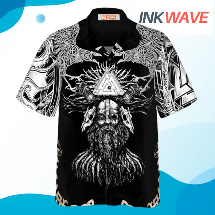 Viking Odin Hawaiian Shirt