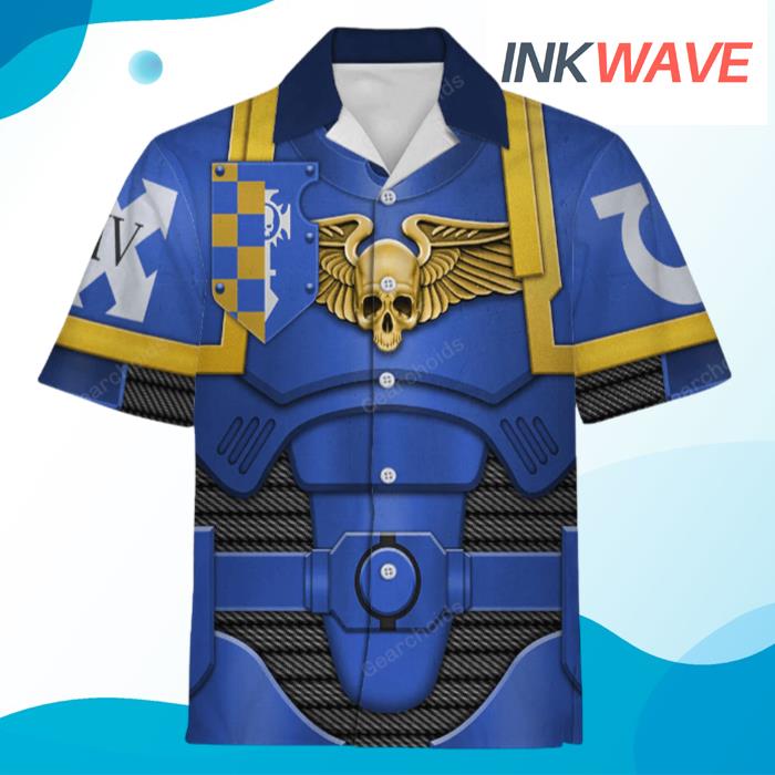 Warhammer Primaris Lieutenant Hawaiian Shirt